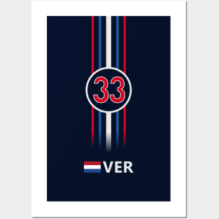 F1 2021 - #33 Verstappen [classic] Posters and Art